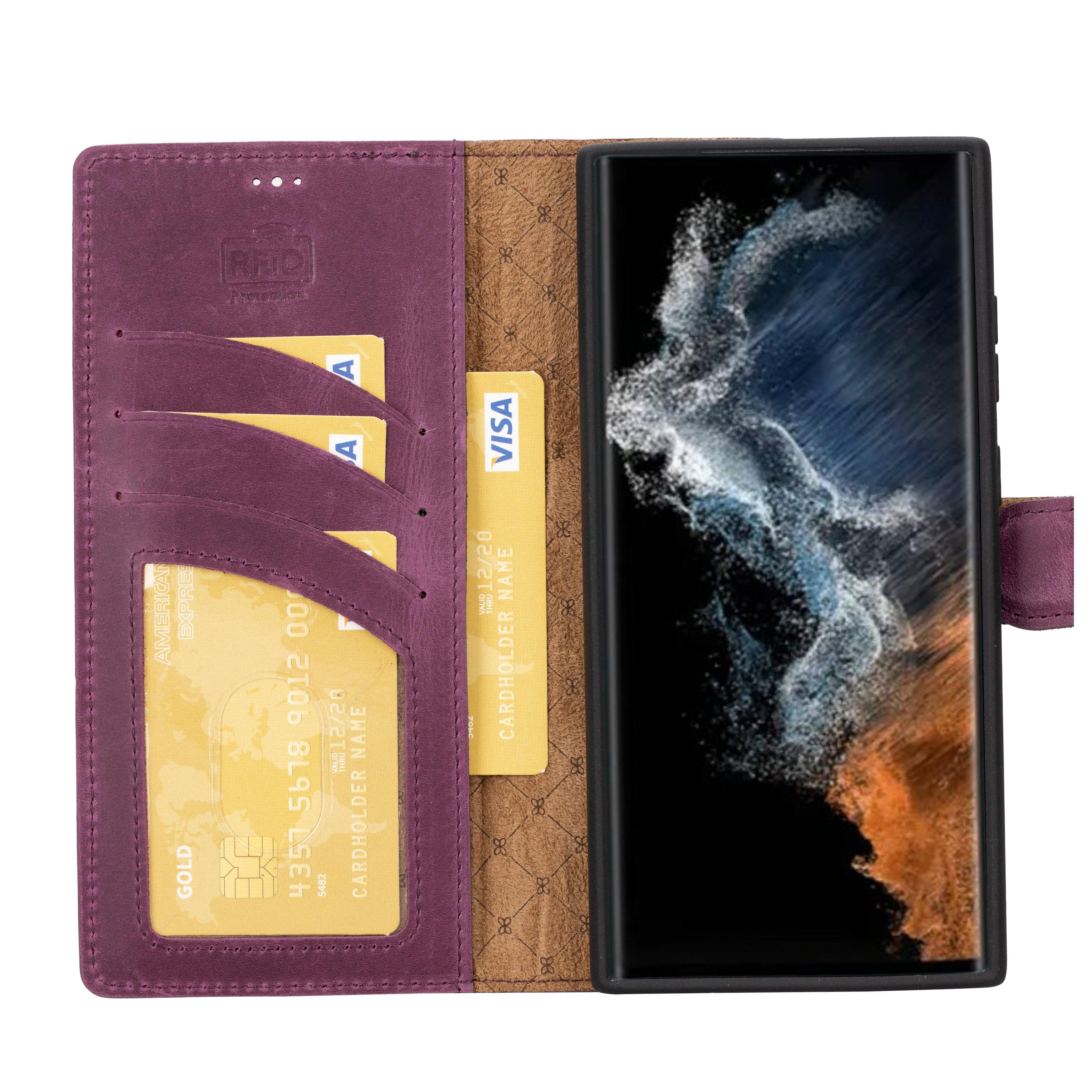 Leather Samsung Galaxy S24 Series Wallet Cases Bouletta LTD