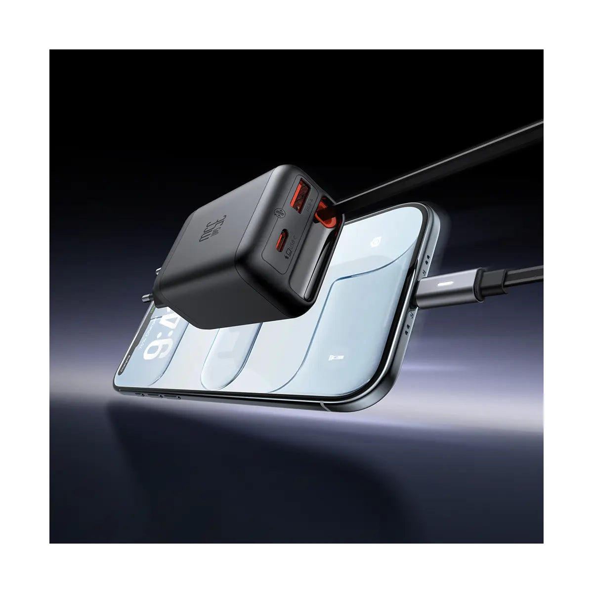 McDodo 35W GaN Ladegerät – Einziehbares Typ-C Kabel