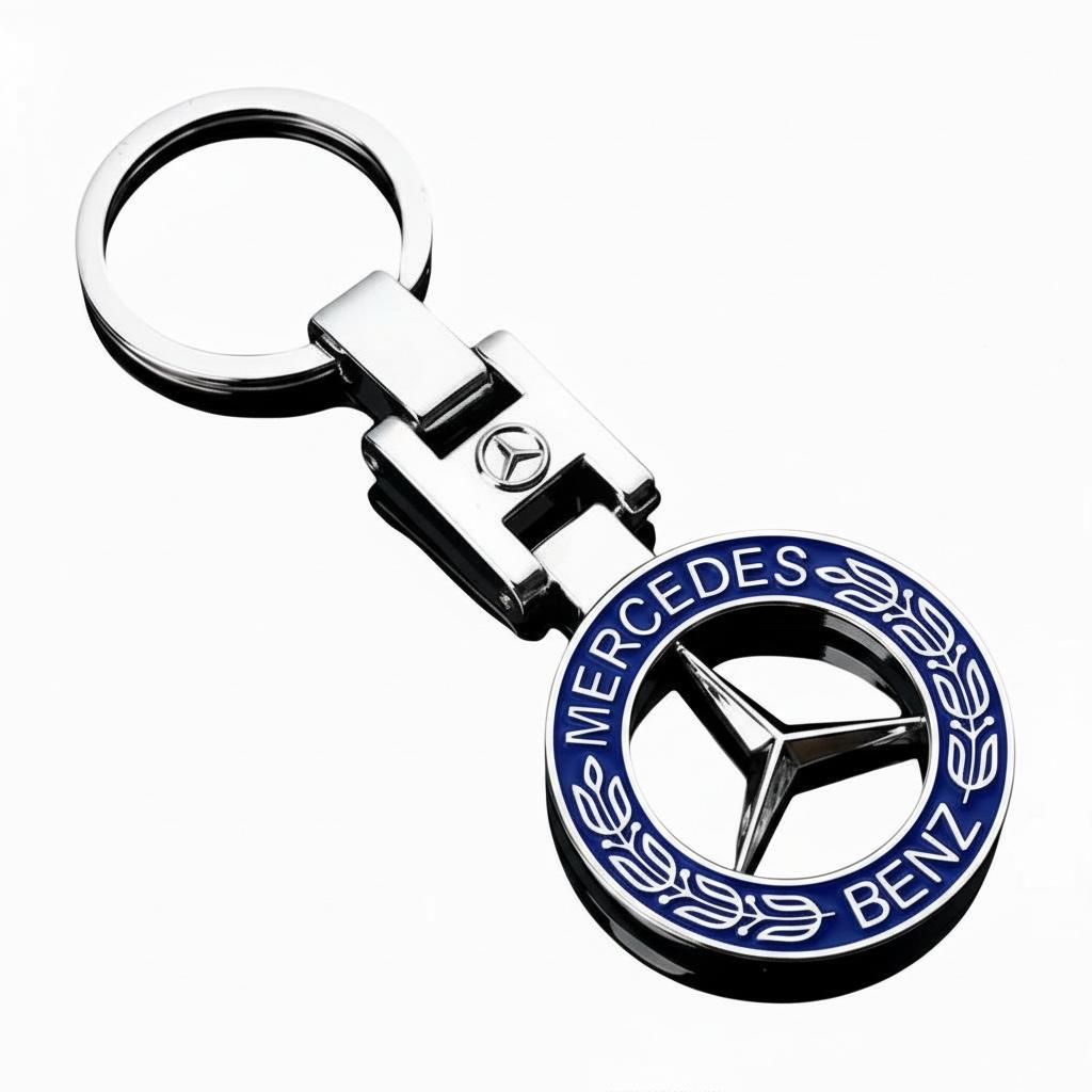 Mercedes Metall Autoschlüsselanhänger Hochwertiges Design
