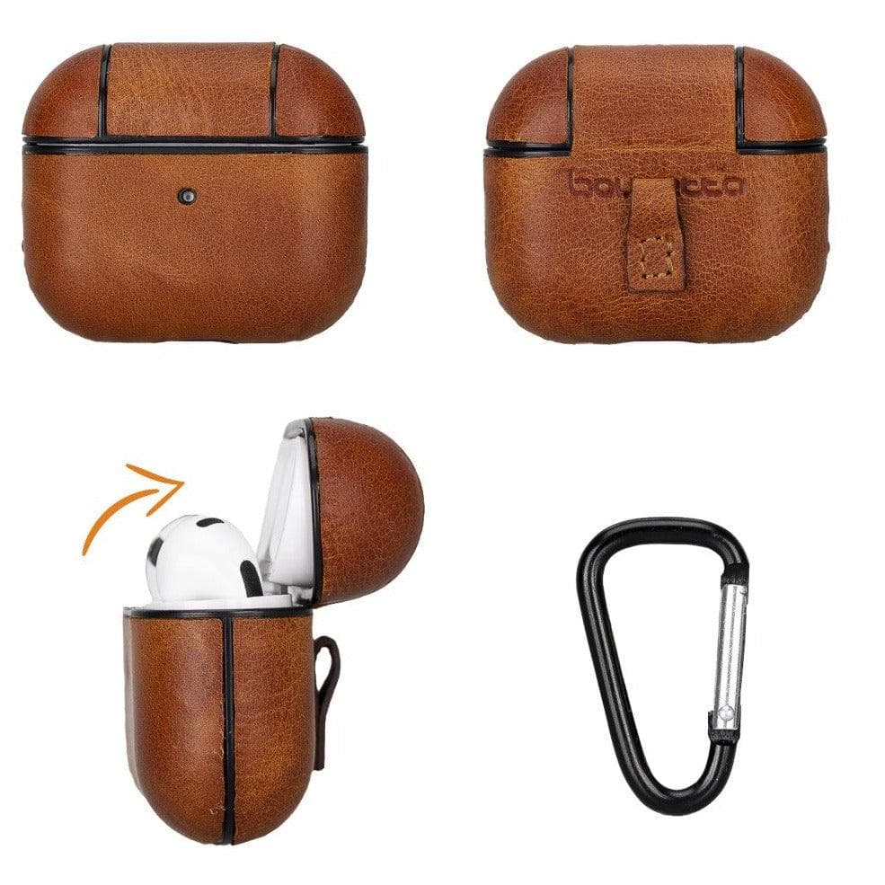 Musical Instrument Amplifier Covers & Cases Jupp Hooked Apple AiPpods 3 Leather Case Bouletta