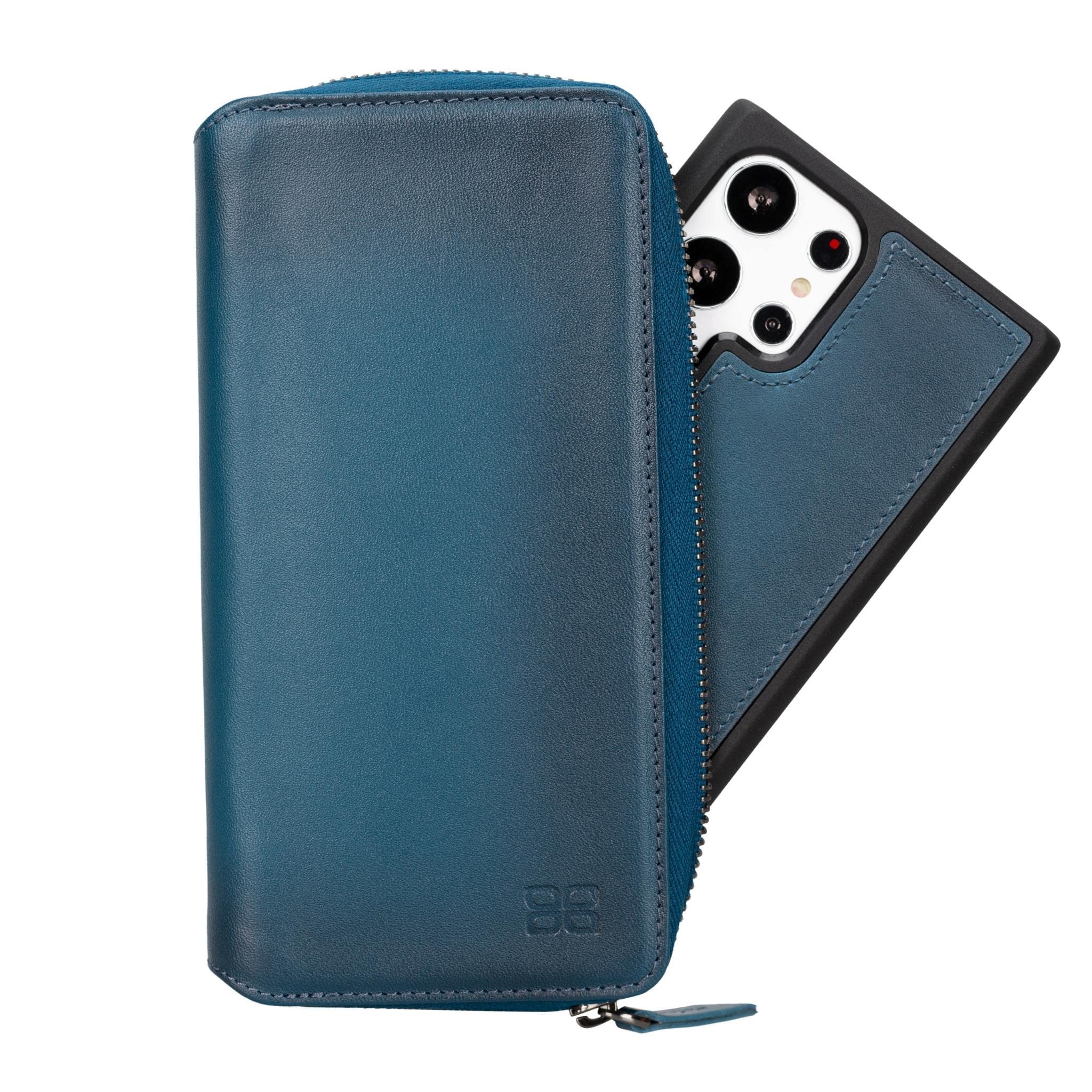 Samsung Galaxy S24 Series Zippered Leather Wallet Cases - PMW Bouletta LTD