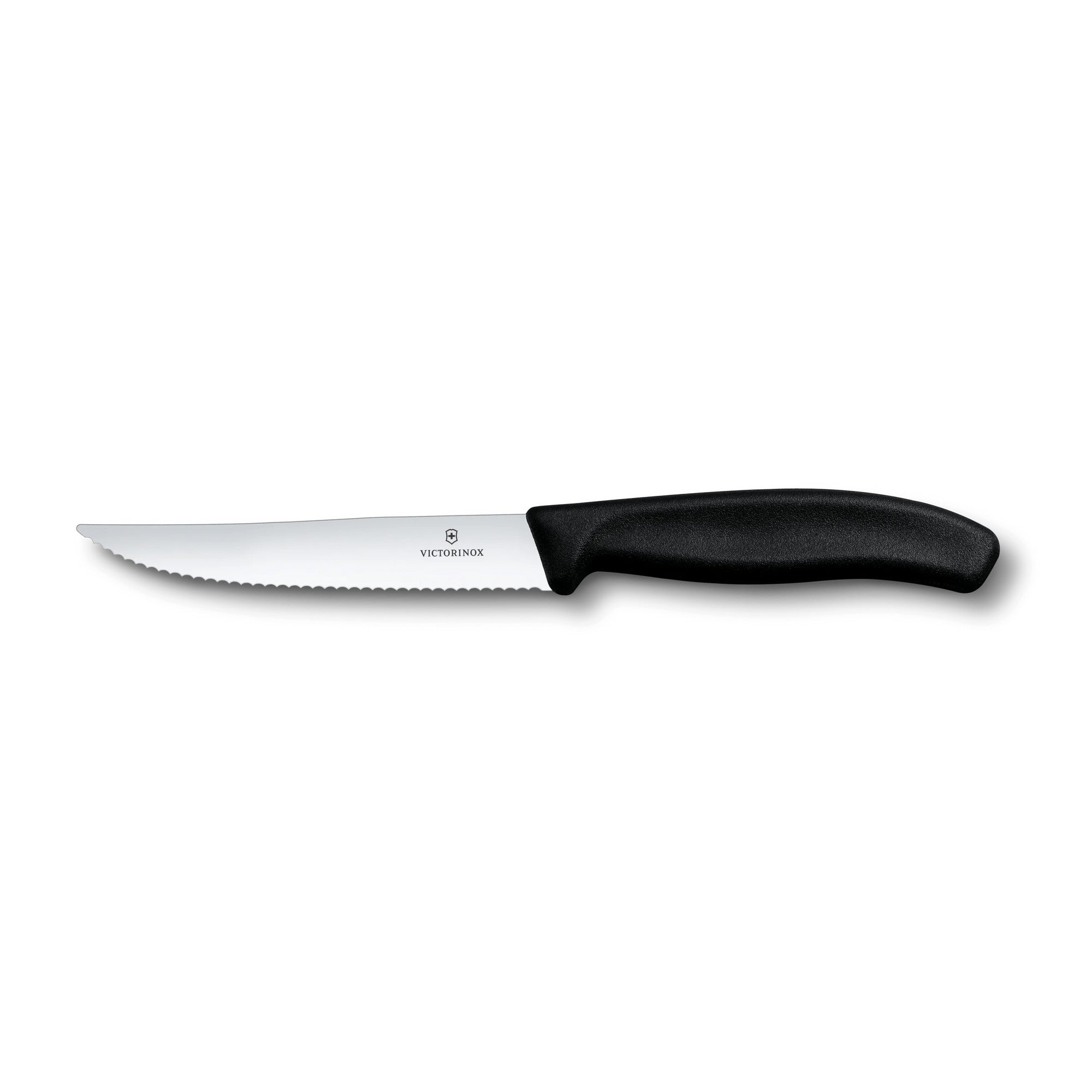 Victorinox Swiss Classic Gourmet Steak- und Pizzamesser, 12 cm mit Gravur