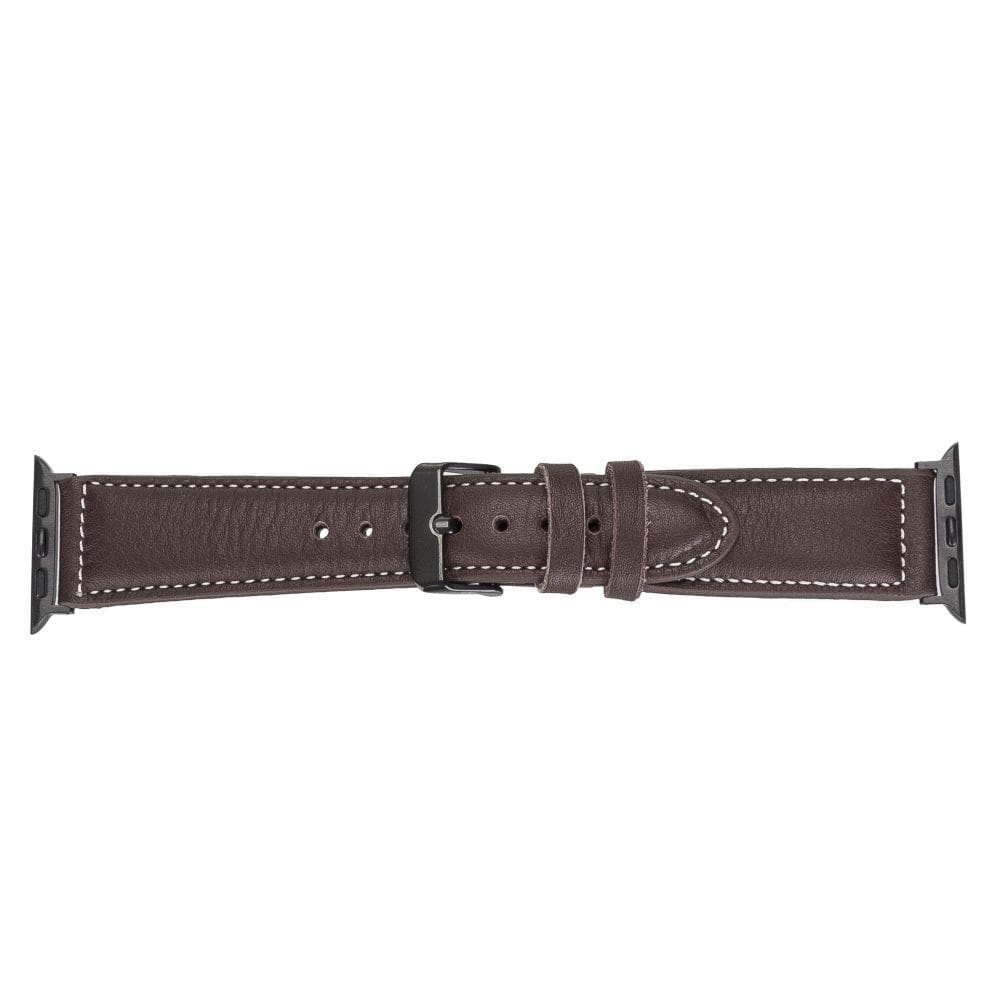 Watch Band Leather Apple Watch Bands - NM1 Classic Stitched Bouletta Shop