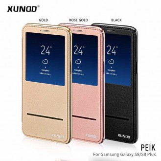 Xundo View Book Case Galaxy S8 Rosegold