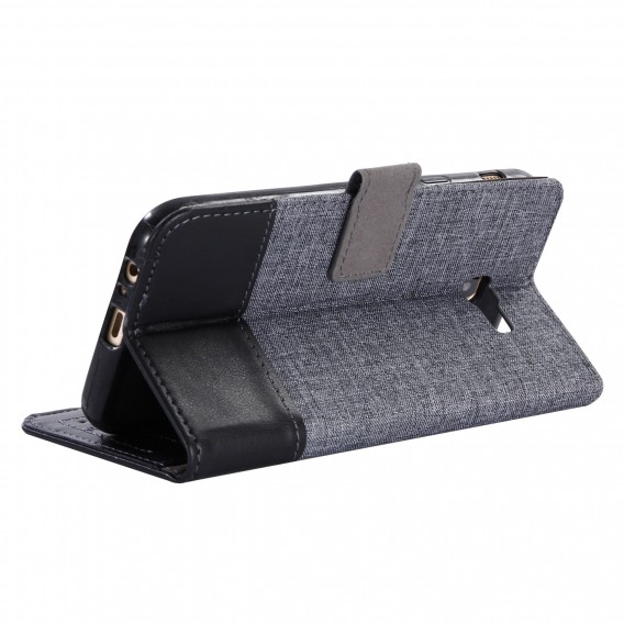 Book Wallet Leder Tasche Galaxy A5 2017 A520F