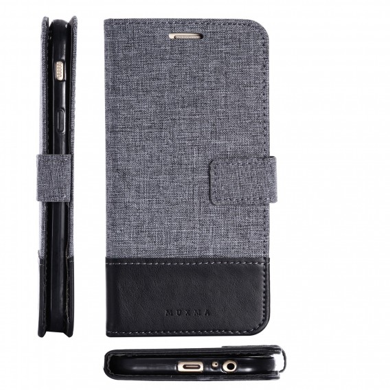 Book Wallet Leder Tasche Galaxy A3 2017 A320F