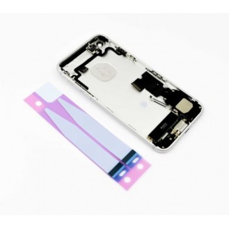 iPhone 7 Backcover Gehäuse Rahmen mit Tasten Vormontiert Silber