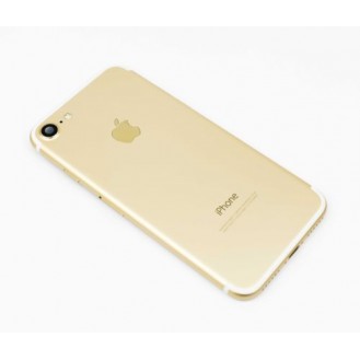 iPhone 7 Backcover Gehäuse Rahmen mit Tasten Vormontiert Gold A1660, A1778, A1779