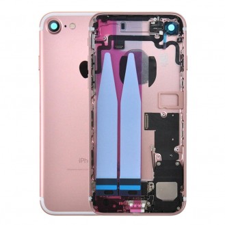 iPhone 7 Backcover Gehäuse Rahmen mit Tasten Vormontiert Rosa