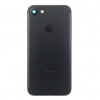 iPhone 7 Backcover Gehäuse Rahmen mit Tasten Vormontiert Schwarz A1660, A1778, A1779