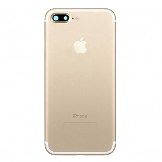 iPhone 7 Plus Backcover Gehäuse Rahmen mit Tasten Vormontiert Gold A1661, A1784, A1785