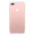 iPhone 7 Plus Backcover Gehäuse Rahmen mit Tasten Vormontiert Rosa Gold A1661, A1784, A1785