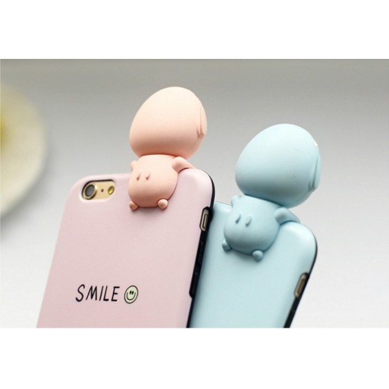 Selfie Licht Case iPhone 7 Plus Blau