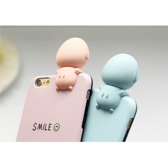 Selfie Licht Case iPhone 8 Plus Pink