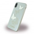 Guess - Studs and Sparkles - Hardcover - Apple iPhone X Grün