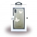 Guess - Studs and Sparkles - Hardcover - Apple iPhone X Grün