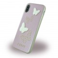 Guess - Studs and Sparkles - Hardcover - iPhone X Rosa