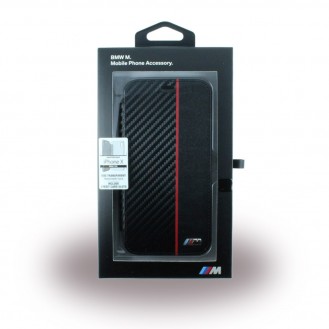 BMW - Bi-Material - Carbon Book Cover - Apple iPhone X