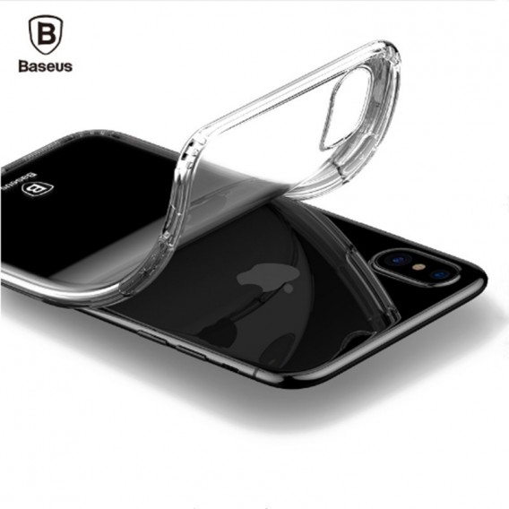 Baseus Silikon Case iPhone X Blau