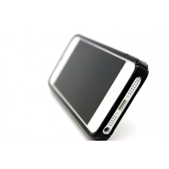 Sline mit Ständer Silikon Schutzhülle Case iPhone 5 / 5S / SE