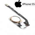 Homebutton Flexkabel Touch ID Sensor Gold iPhone 5S A1453, A1457, A1518, A1528, A1530, A1533