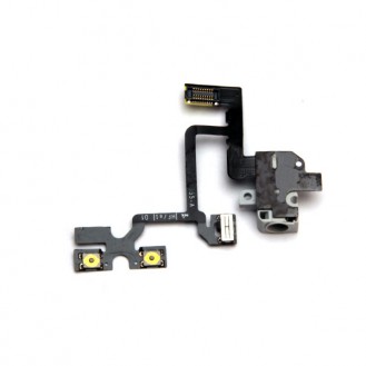 iPhone 4 Flex Kabel Kopfhörer Buchse Headphone mit Audio Jack A1332, A1349