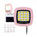 Selfie LED Licht Lampe Handy Smartphone Blitzlicht Pink