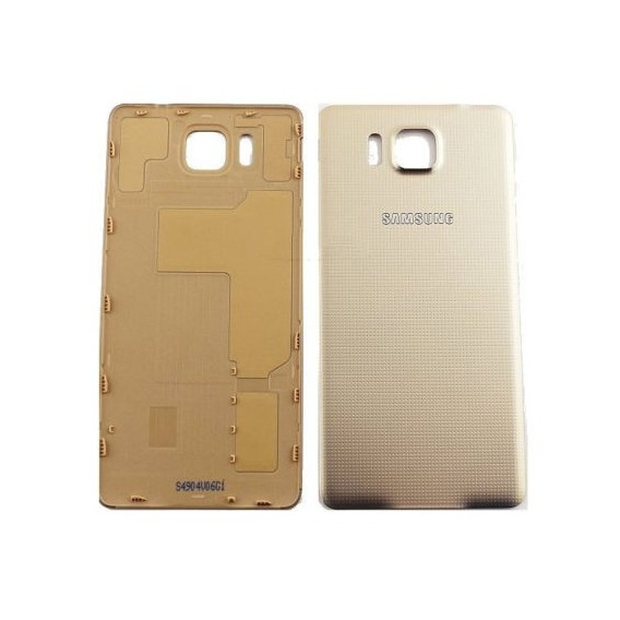 Akkudeckel Batterie Cover Galaxy Alpha Gold