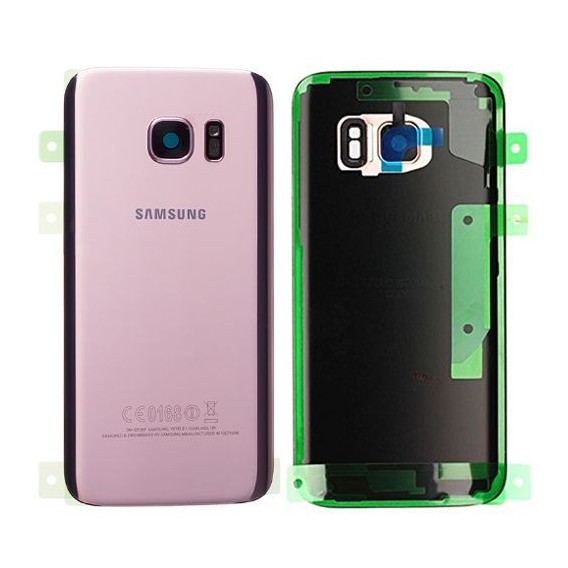 Samsung G930F Galaxy S7 Akkufachdeckel Pink