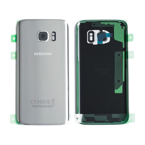 Samsung G935F Galaxy S7 Edge Akkufachdeckel Silber