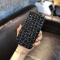 Bling  Cover Case Hülle iPhone X Schwarz