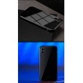 360° Magnet Cover Hülle iPhone X Schwarz + Panzer