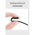 Usams 1,2 m Lightning USB-Datenkabel Schwaz-Rot