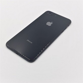 iPhone 8 Plus Backcover Gehäuse Akkudeckel in Schwarz