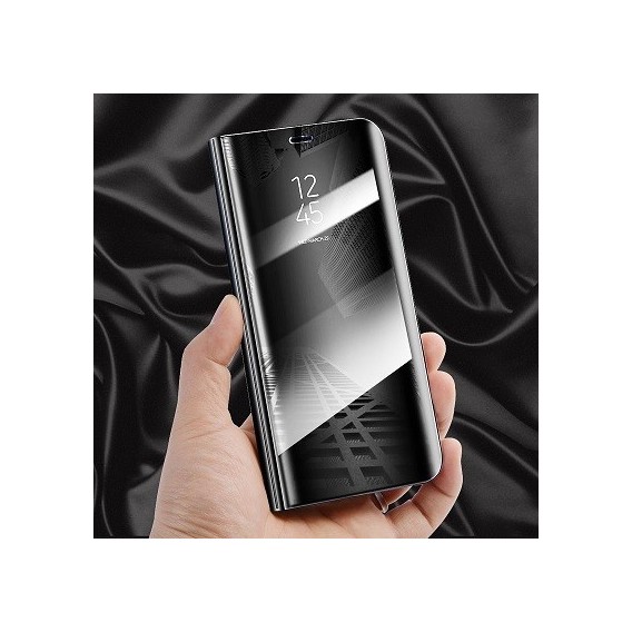 Samsung Galaxy S9 Plus Spiegel Clear View Case Schwarz