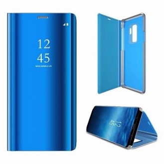 Samsung Galaxy S9 Plus Spiegel Clear View Case Blau