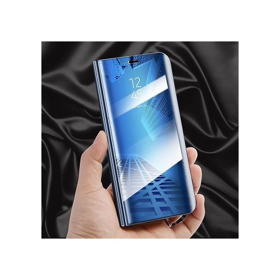 Samsung Galaxy S8 Plus Spiegel Clear View Case Blau