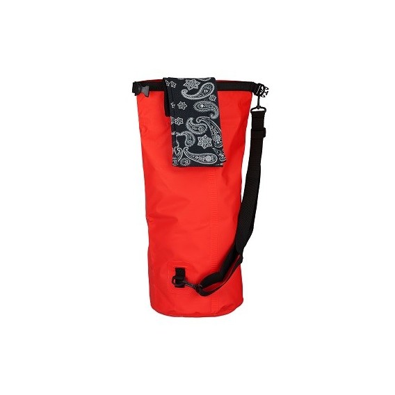 Seesack Strandtasche wasserdicht Outdoor 20L Orange