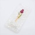 Bling Rose Cover Case Hülle iPhone X