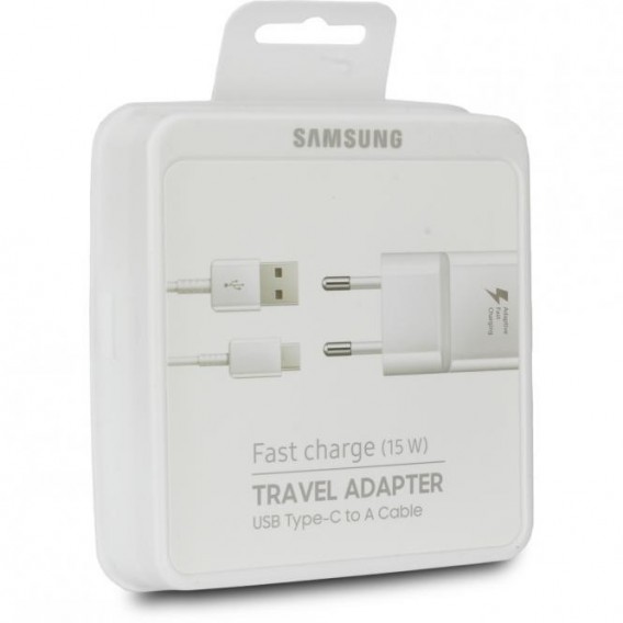 Samsung Reiseladegerät EP-TA20EWE Weiss inkl. USB 2.0 Typ-C