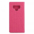 Galaxy Note 9 Book Case Wallet Tasche Pink