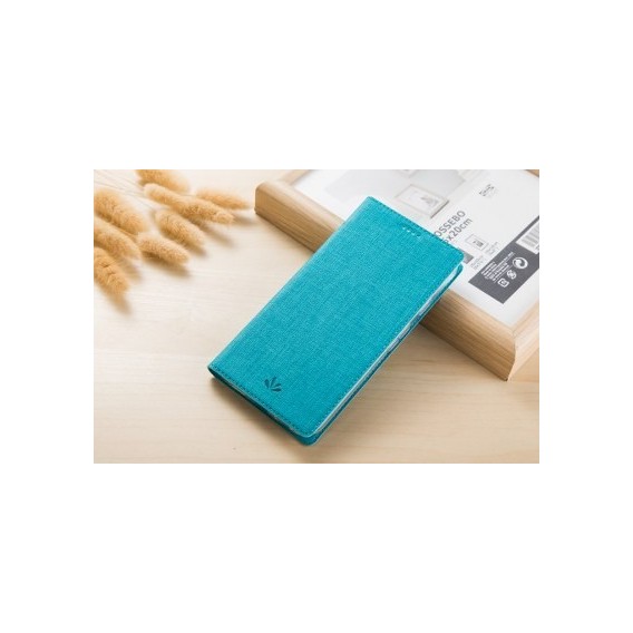 Galaxy Note 9 Book Case Wallet Tasche Blau