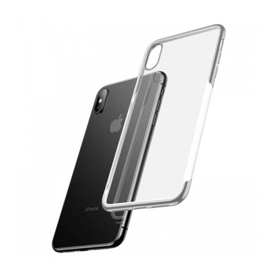 Baseus Shining Transparent Hülle für iPhone XS, X