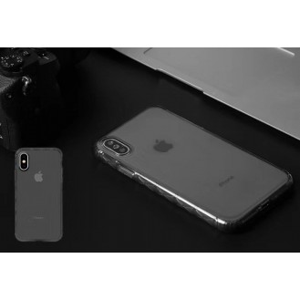 iPhone XS Max Silikon Case Hülle Grau