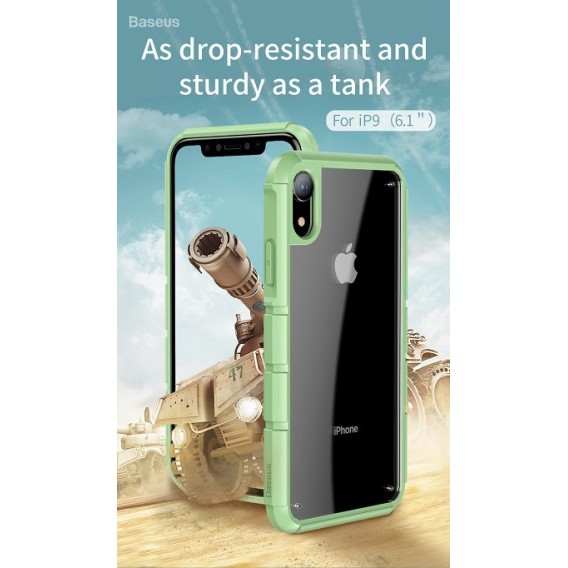 iPhone XR Baseus Tank Series Case Grün