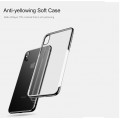 iPhone XR Transparent Silikon Case Schwarz