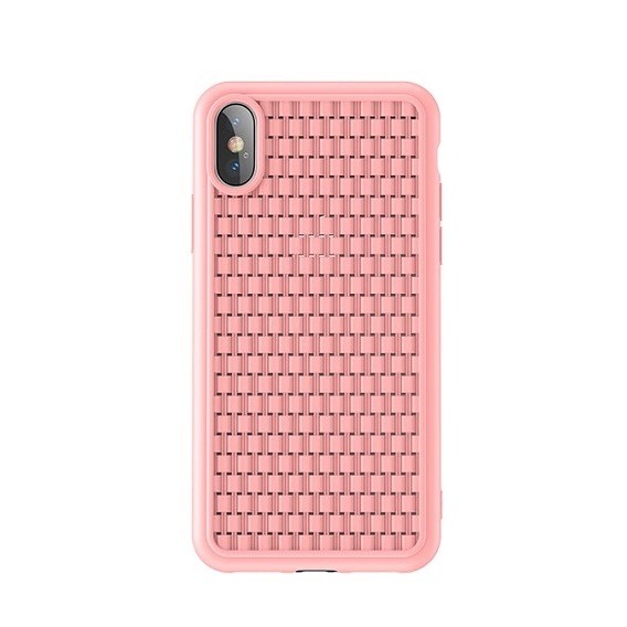 iPhone XS Silikon Hülle Pink
