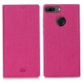 iPhone XS Vili Leder Hülle Etui Rosa