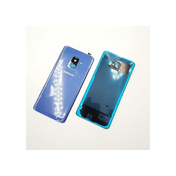 Samsung Galaxy A8 2018 Akkudeckel Backcover Blau