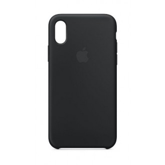 iPhone XR Silikon Case Schwarz